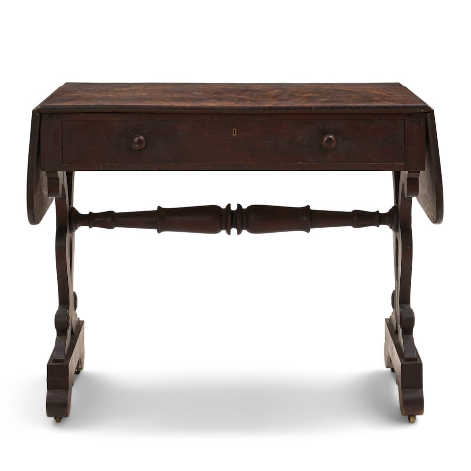 Classical Mahogany Sofa Table New England, c. 1820 (1 of 3)
