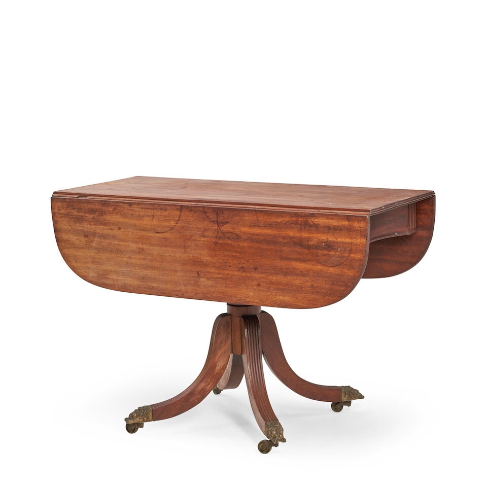 Federal Carved Mahogany Drop-leaf TableBoston, Massachusetts, c. 1815 - 3