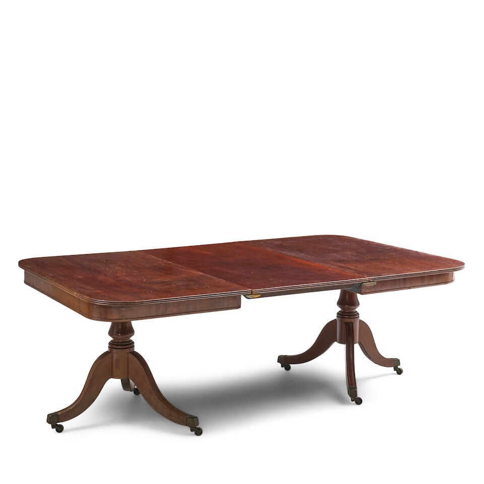Classical Mahogany Two-part Banquet Table Northeastern United States, c. 1825 - 2