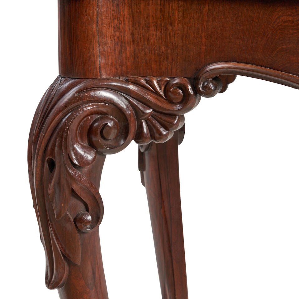 Classical Carved Mahogany Marble-top Center Table New York, New York, c. 1825 - 3