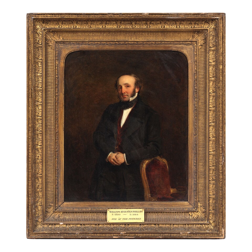 English School, mid 19th Century Portrait of William Augustus Philips (1800-1884), standing thre... - 3