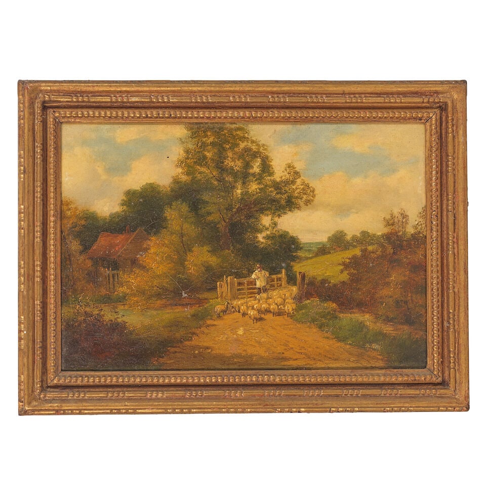 Alfred Henry Vickers (British, 1834-1919) Group of eight landscapes (Together with two other wor... - 8