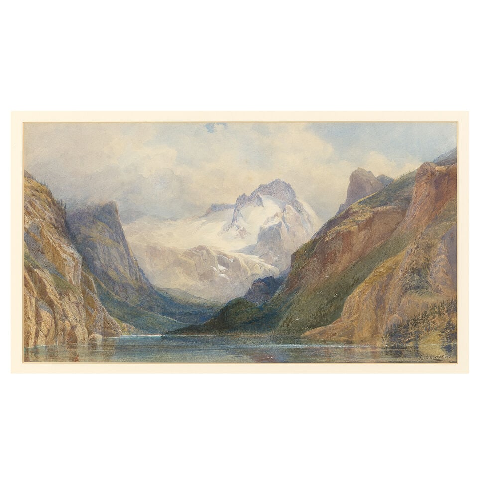 Edward Theodore Compton (British, 1849-1921) Dachstein, Austria (1 of 3)
