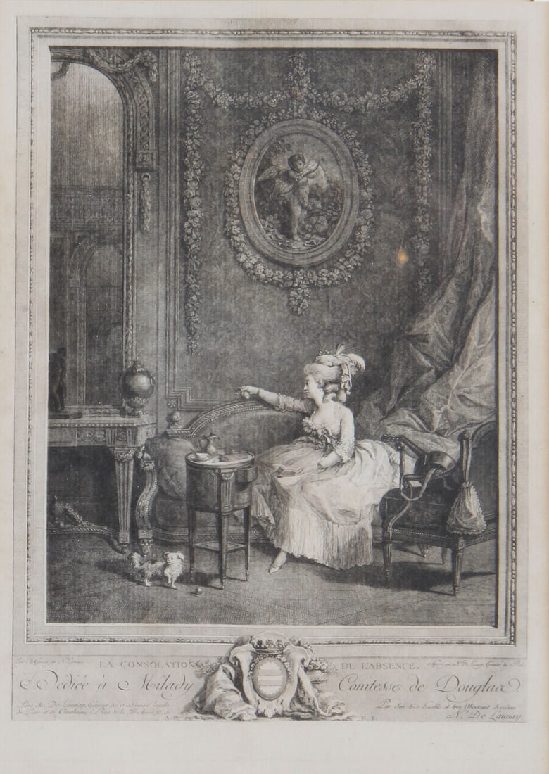 A small collection of decorative prints Comprising five mezzotints: three after Reynolds, 'Diana... (1 of 1)