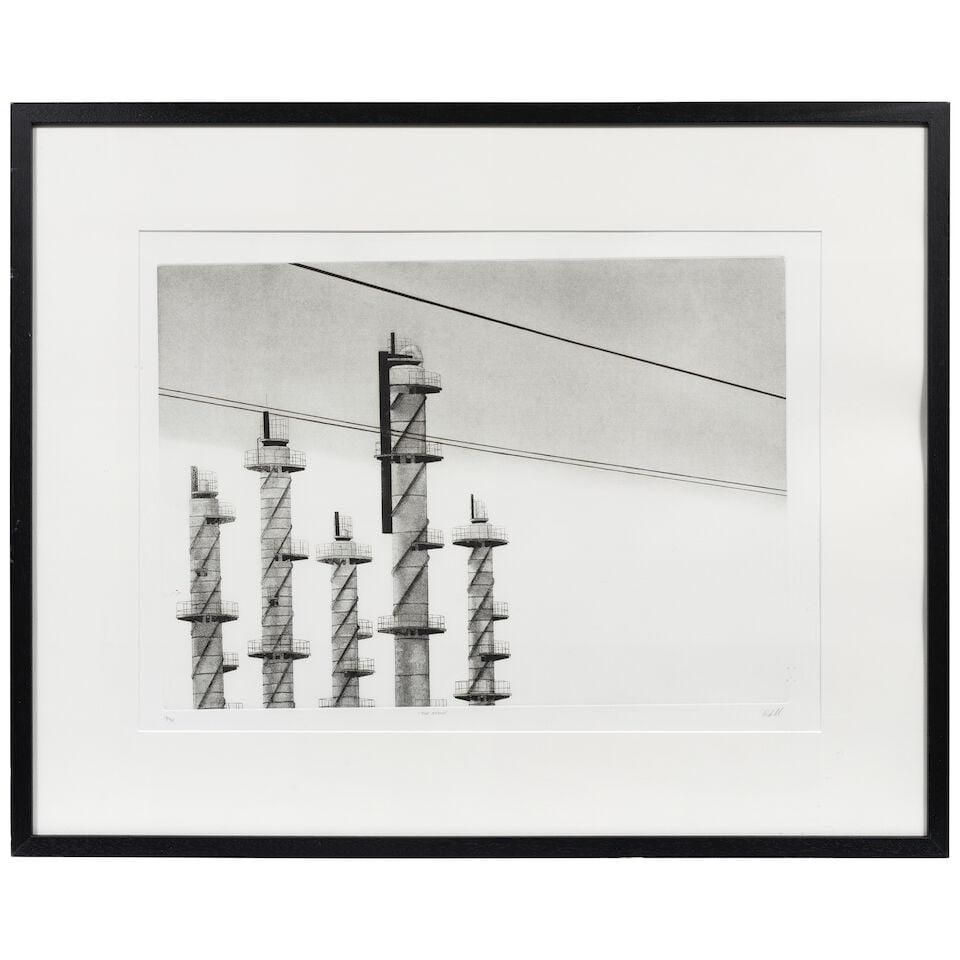 Rosie Snell (British, born 1971) The Stand Aquatint, 1997, on wove paper, signed, titled and num... - 2