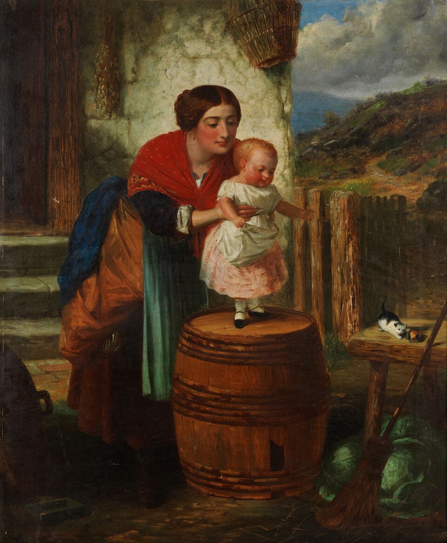 English School, 19th Century Playtime (1 of 3)