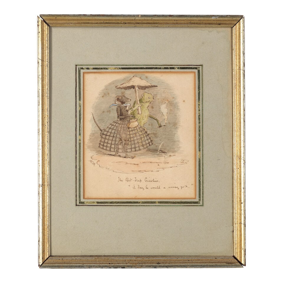 British School, 19th Century 'A frog he would a wooing go' - 2