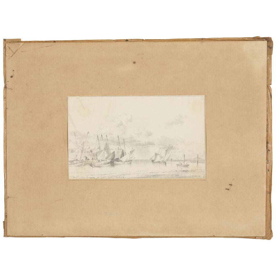 Edward William Cooke, RA (British, 1811-1880) A group of pencil drawings including views in Dove... - 2