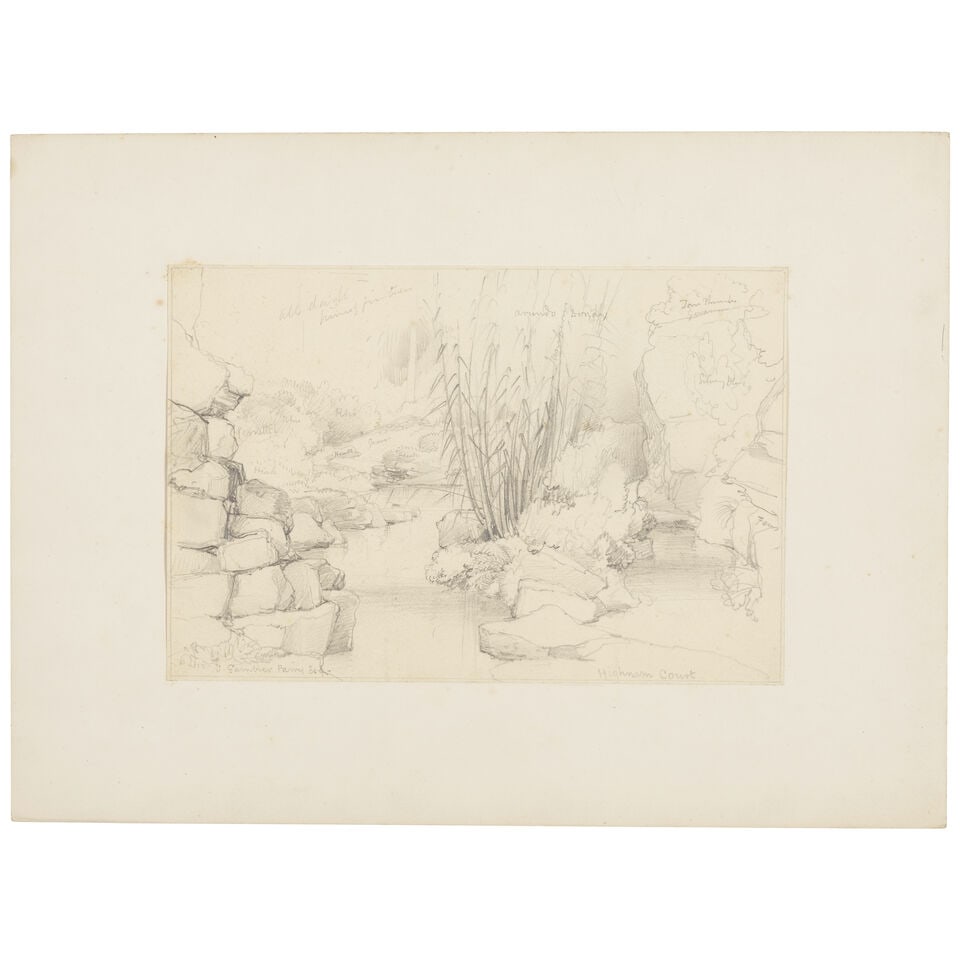 Edward William Cooke, RA (British, 1811-1880) A group of pencil drawings including views in Dove... - 3