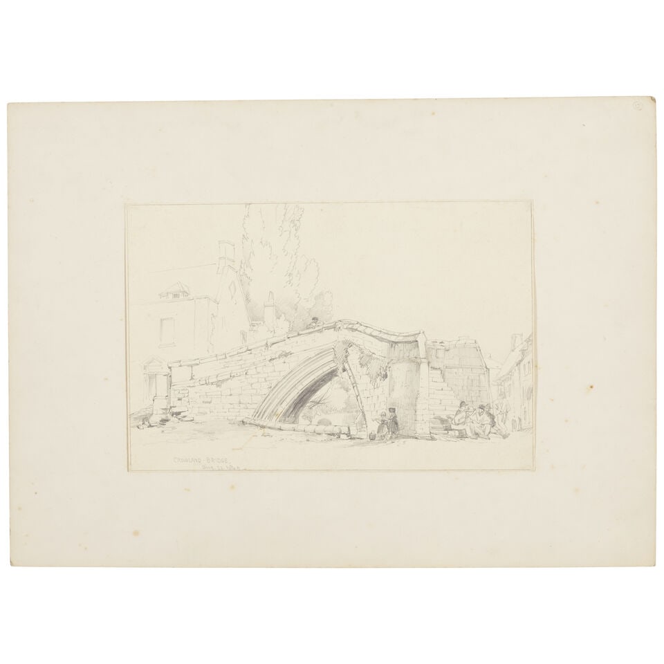 Edward William Cooke, RA (British, 1811-1880) A group of pencil drawings including views in Dove... - 4