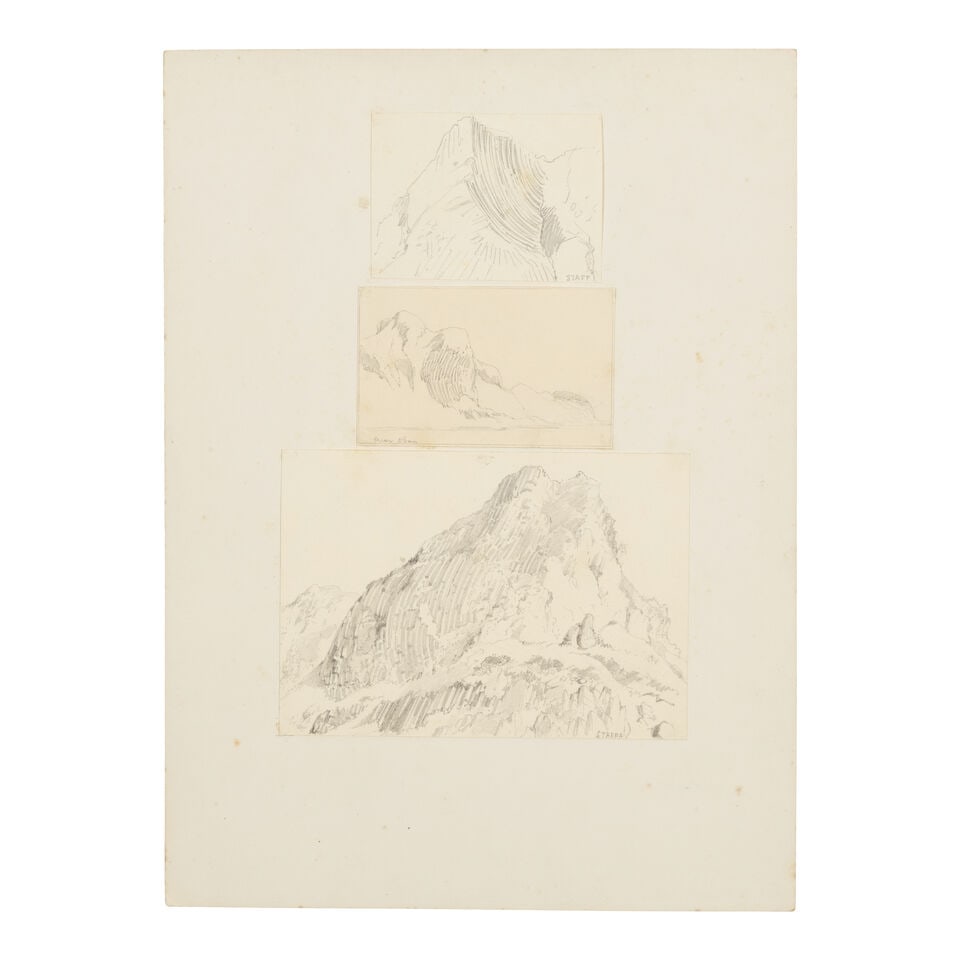 Edward William Cooke, RA (British, 1811-1880) A group of pencil drawings including views in Dove... - 7