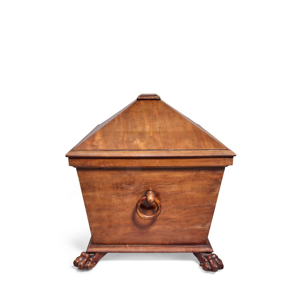A large William IV or early Victorian mahogany cellaret 1835-1840 - 2