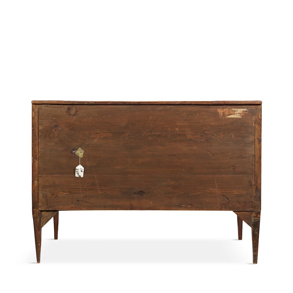 An Italian late 18th/early 19th century tulipwood, amaranth and fruitwood inlaid commode 1785-18... - 4