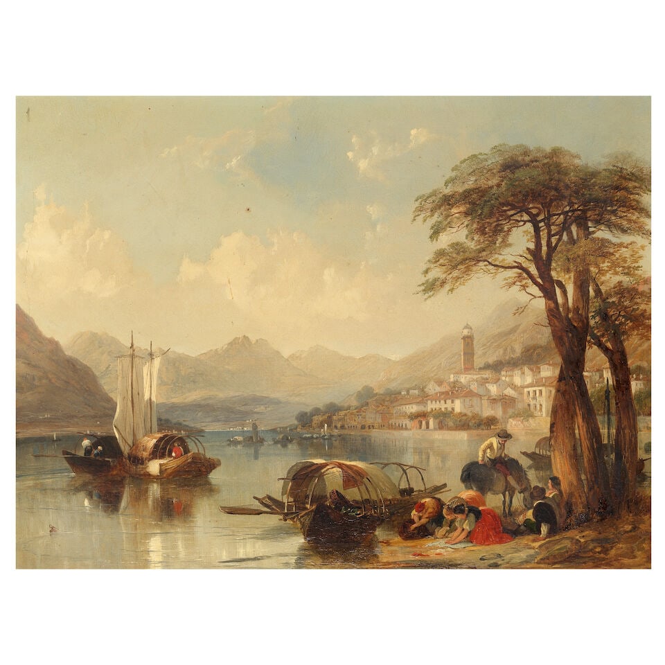 Henry Courtney Selous (British, 1811-1890) Views of Lake Como - 3