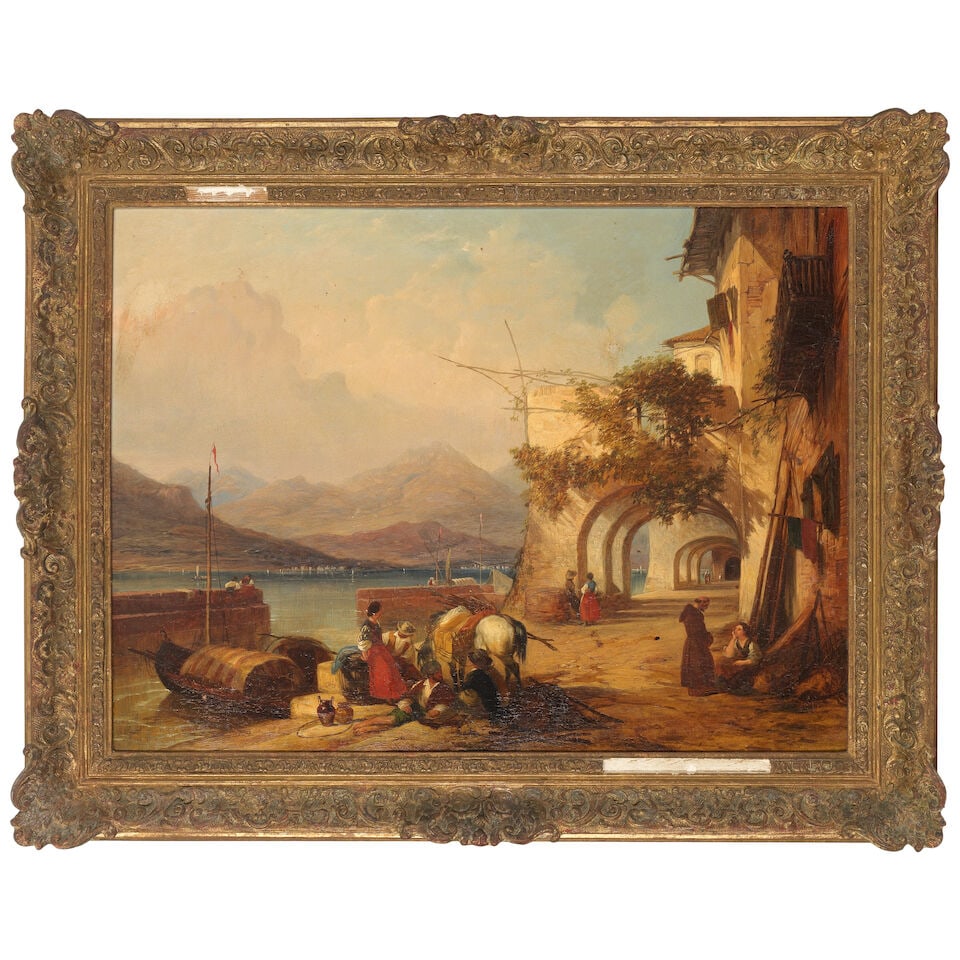 Henry Courtney Selous (British, 1811-1890) Views of Lake Como - 4
