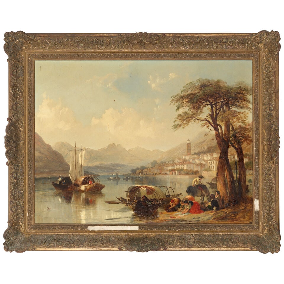Henry Courtney Selous (British, 1811-1890) Views of Lake Como - 6