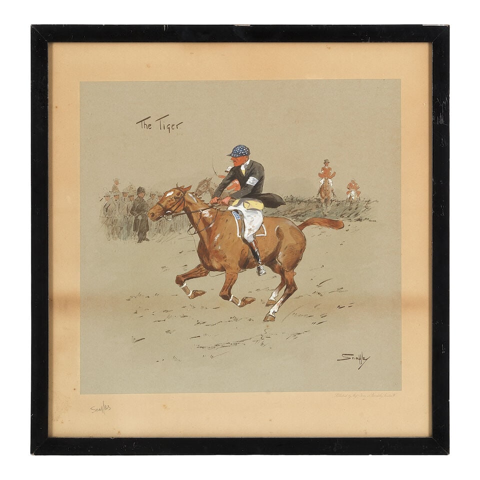 Charlie Johnson Payne, 'Snaffles' (British, 1884-1967) The Tiger; The Sojor Hossiffer and Swagger - 10