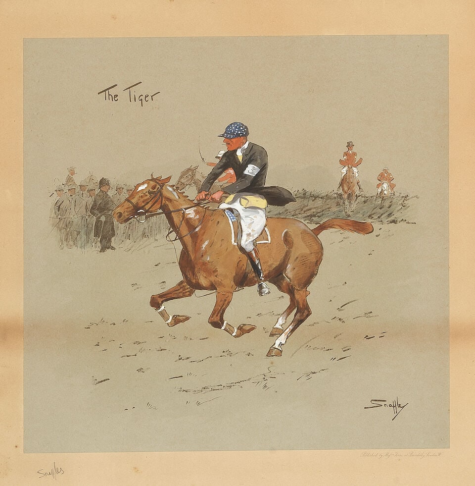 Charlie Johnson Payne, 'Snaffles' (British, 1884-1967) The Tiger; The Sojor Hossiffer and Swagger - 4