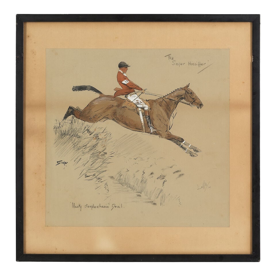 Charlie Johnson Payne, 'Snaffles' (British, 1884-1967) The Tiger; The Sojor Hossiffer and Swagger - 6