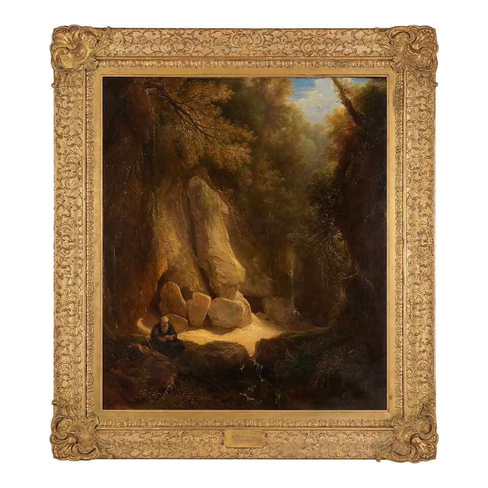 Andrew Wilson (Scottish, 1780-1848) St Benedict, Subiaco - 2