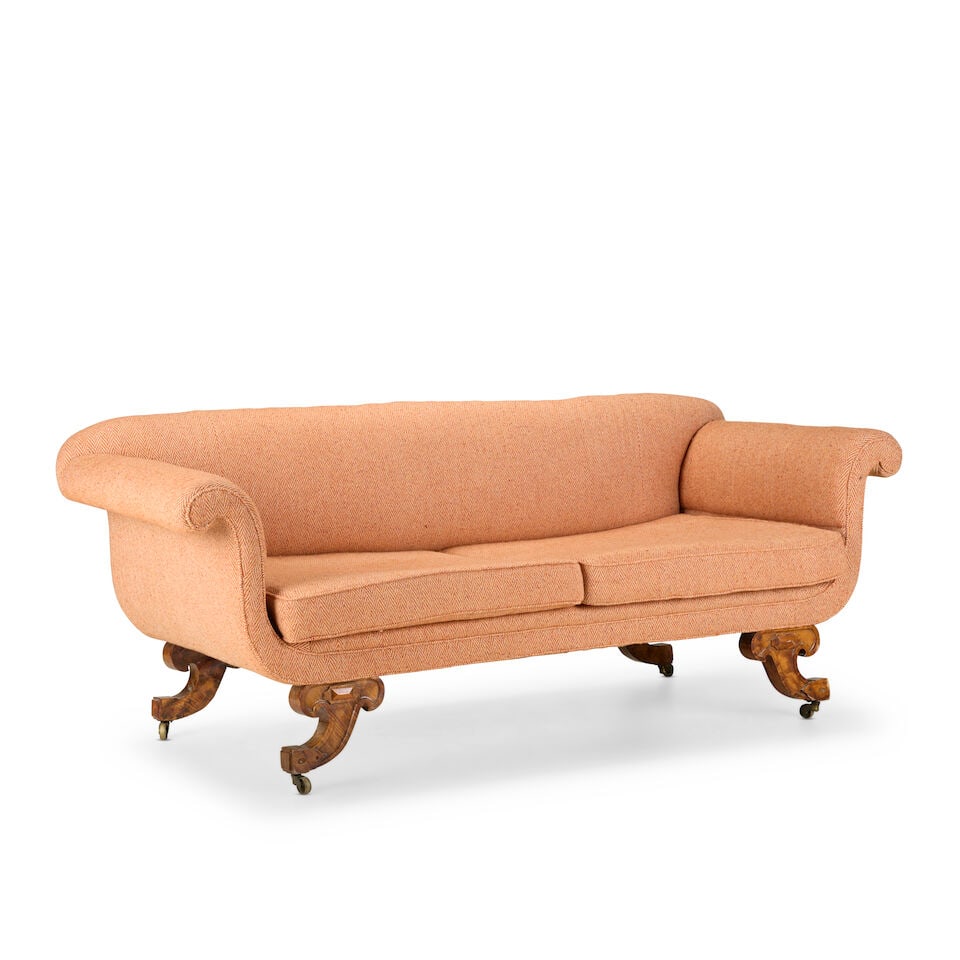 A mid Victorian maple sofaCirca 1870, designed by Edward Middleton Barry (1830-1880) - 2