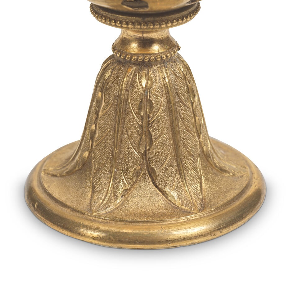 A pair of George III cut glass and gilt bronze storm lanterns In the manner of William Parker (E... - 2