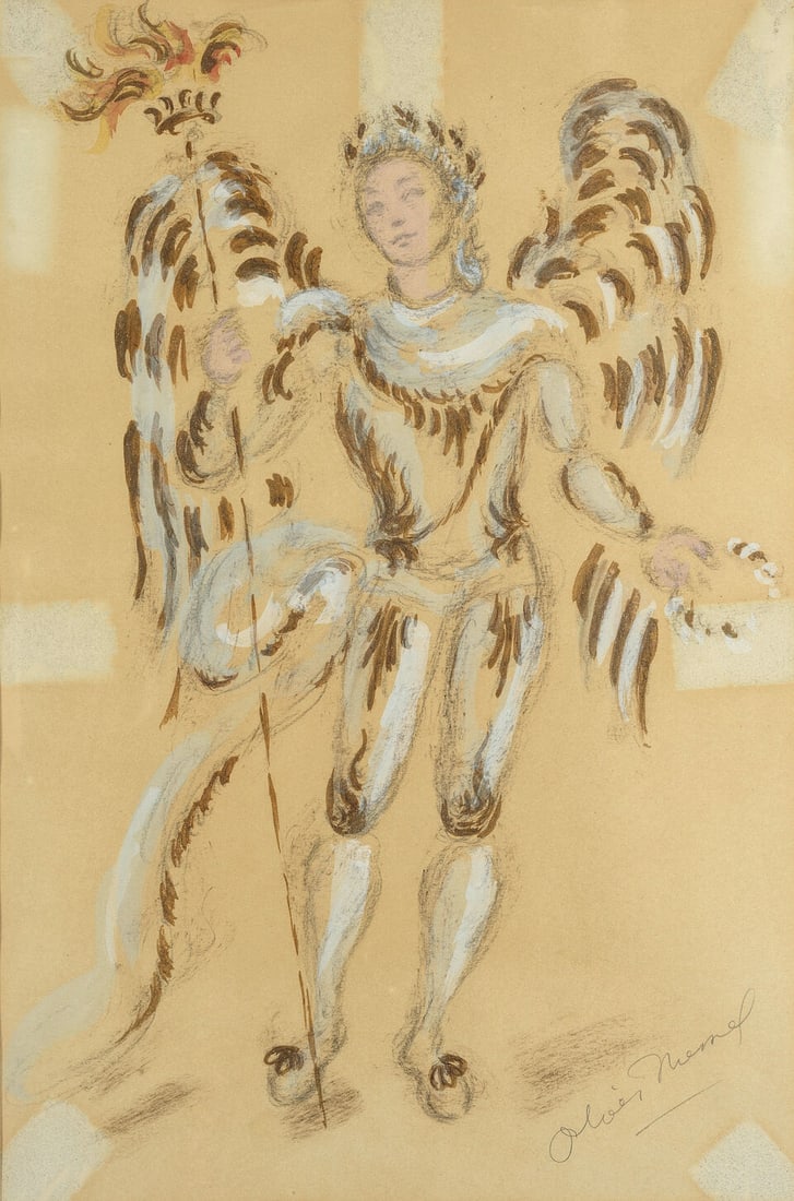 Oliver Messel (British, 1904-1978) Two Costume Designs for Queen of Spades - 3
