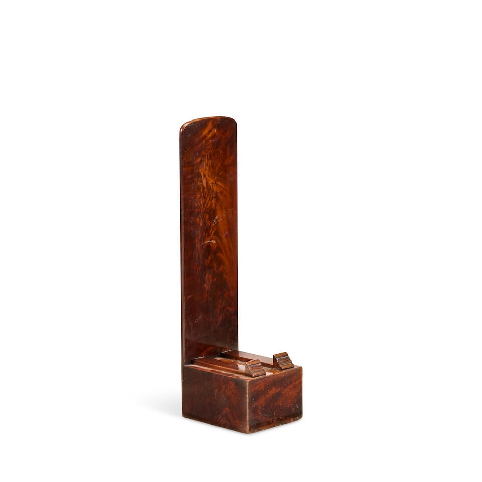 A late George III mahogany charger or plate stand Early 19th century - 3