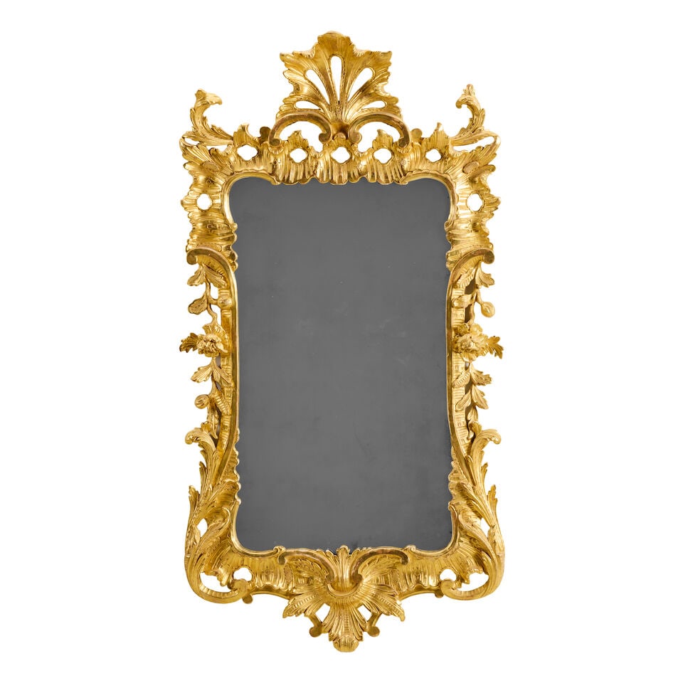 A pair of George III giltwood mirrors Both mirrors fundamentally date to circa 1765 but have cl... - 5