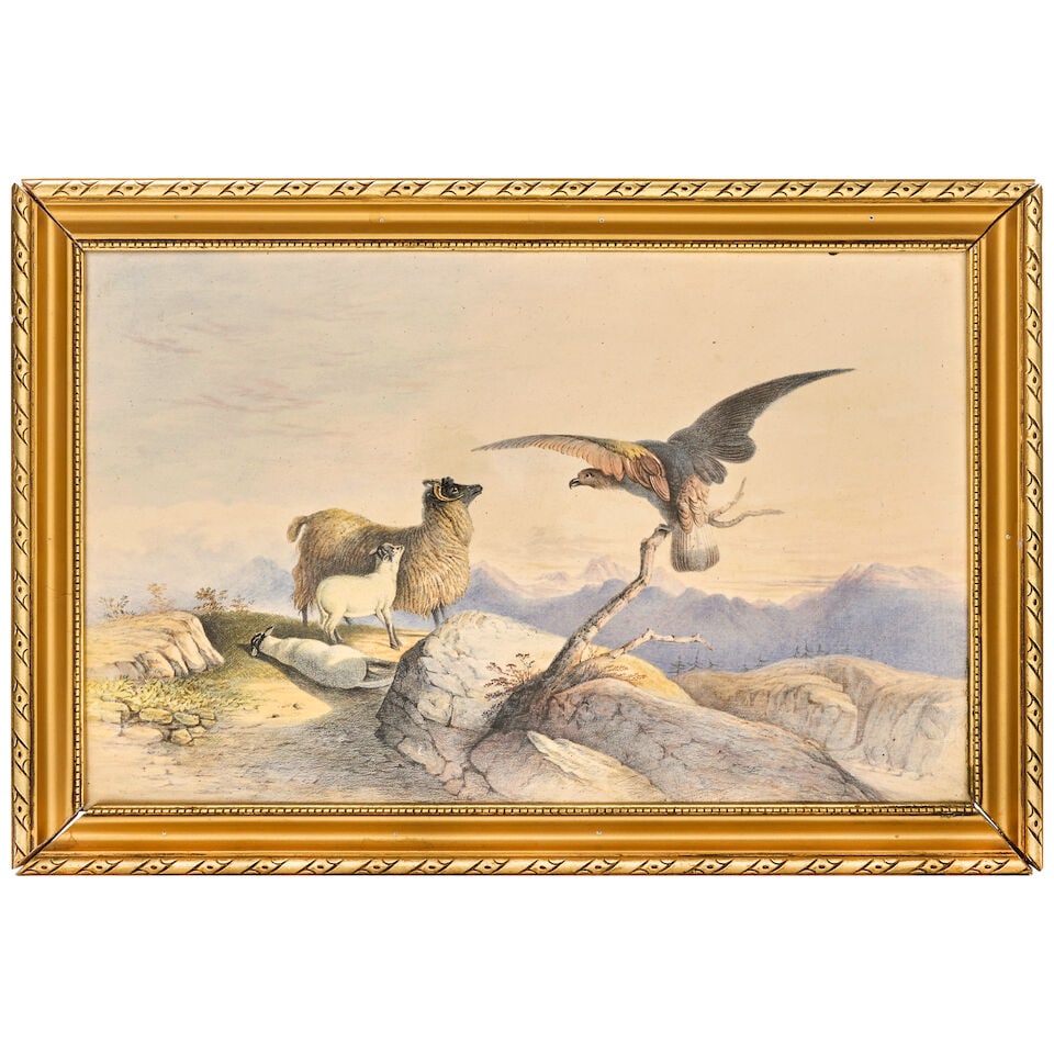 A late 19th century ceramic panel or plaque, after Richard Ansdell R.A. (1815-1885) Probably Eng... - 3