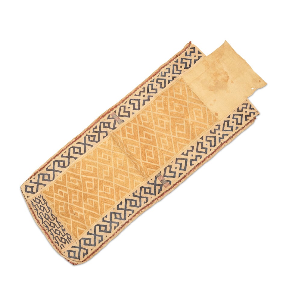 A group of four Kuba textiles - 2