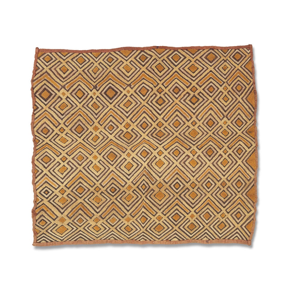 A group of four Kuba textiles - 4