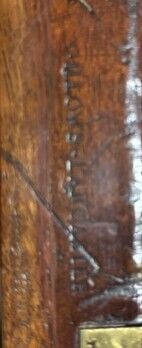 A Regency mahogany and fiddleback mahogany pedestal desk by Gillows Circa 1815 - 2