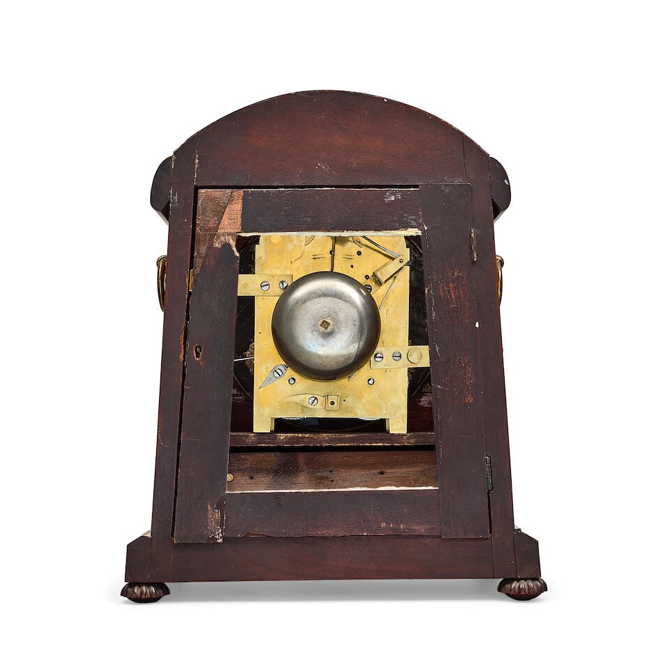 Two early Victorian mahogany table clocks The dials signed Singer, Frome, and Wieland, Walworth 2 - 3