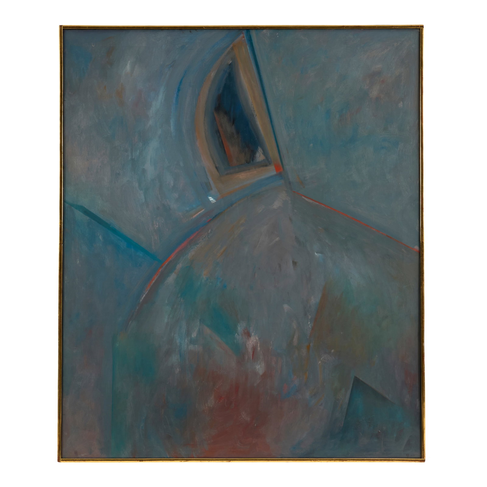 MERTON D. SIMPSON (1928-2013) Birdman 60 x 72 in. (152.4 x 182.9 cm.) (Painted in 1977-78.): MERTON D. SIMPSON (1928-2013) Birdman signed and dated 'M.D.S. 77-78' (lower right) and titled (on the reverse) oil on canvas 60 x 72 in. (152.4 x 182.9 cm.) Painted in 1977-78. Footnotes: Provenance<