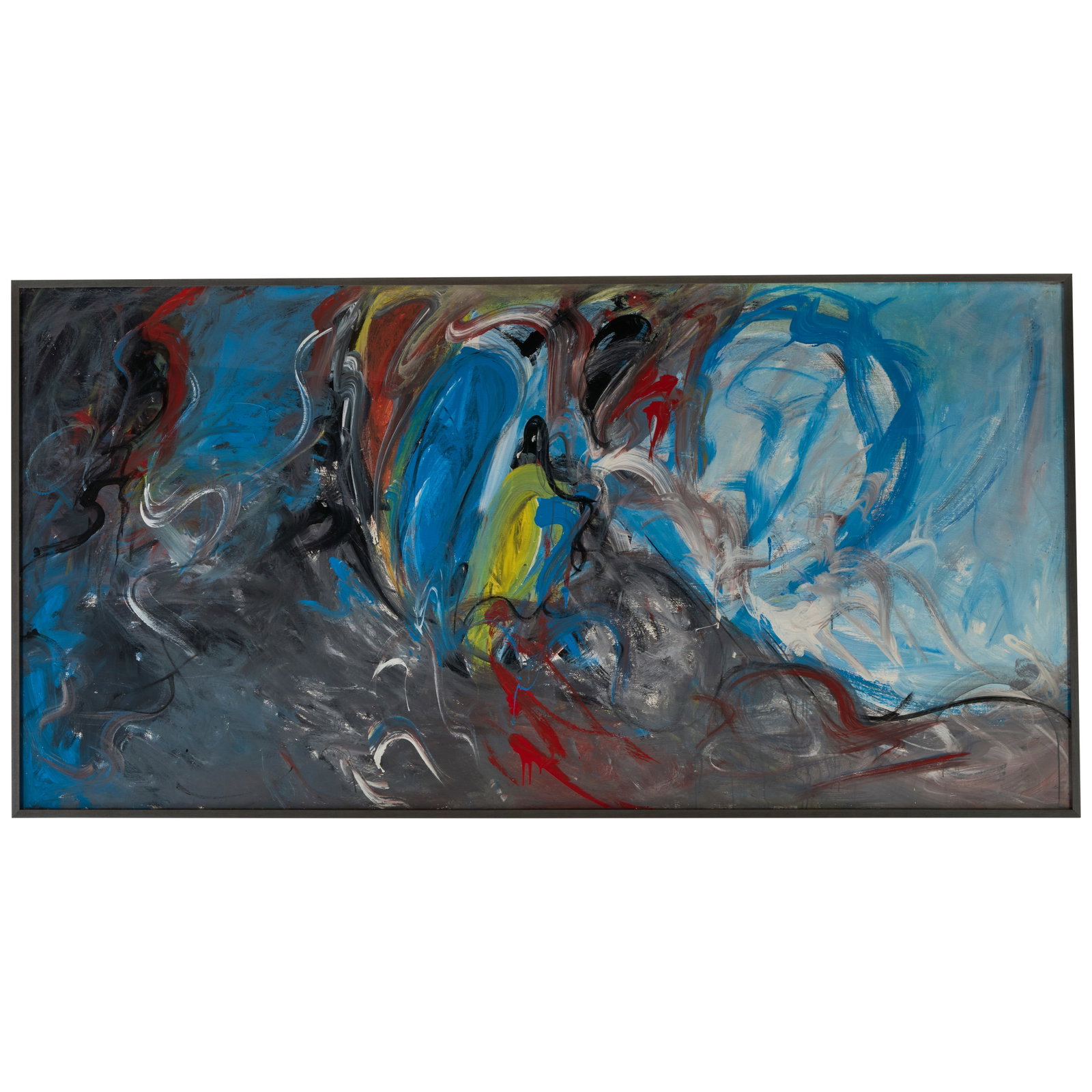 MERTON D. SIMPSON (1928-2013) Untitled 47 1/2 x 96 in. (120.7 x 243.8 cm.) (1 of 1)