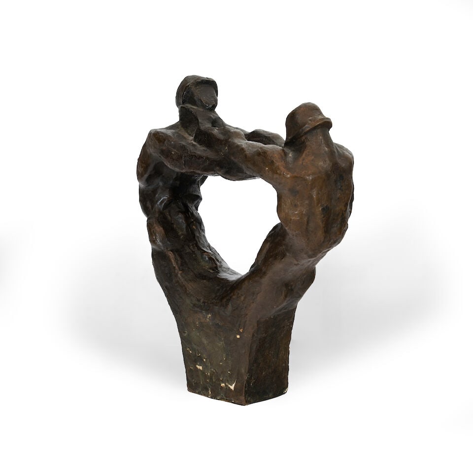 Ernst Neizvestny (Russian, 1926-2016) Fratricide, 1955: Ernst Neizvestny (Russian, 1926-2016) Fratricide, 1955 bronze 27.5 x 24.5cm (10 13/16 x 9 5/8in). Footnotes: Provenance Acquired directly from the artist in Moscow Collection of Eric Peschler, Switzer