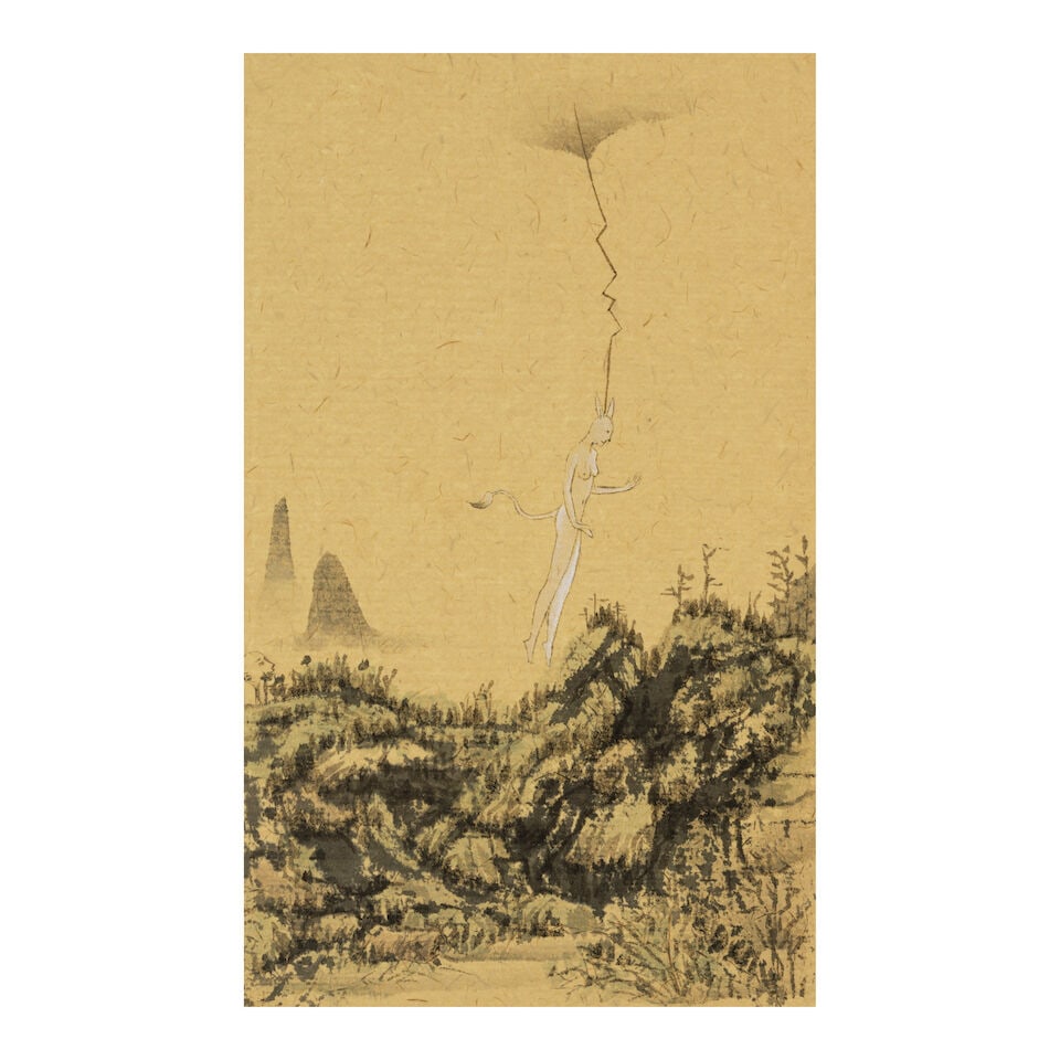 CHAI YIMING (BORN 1965) Mythological Nudes in Landscapes, 1986 - 2