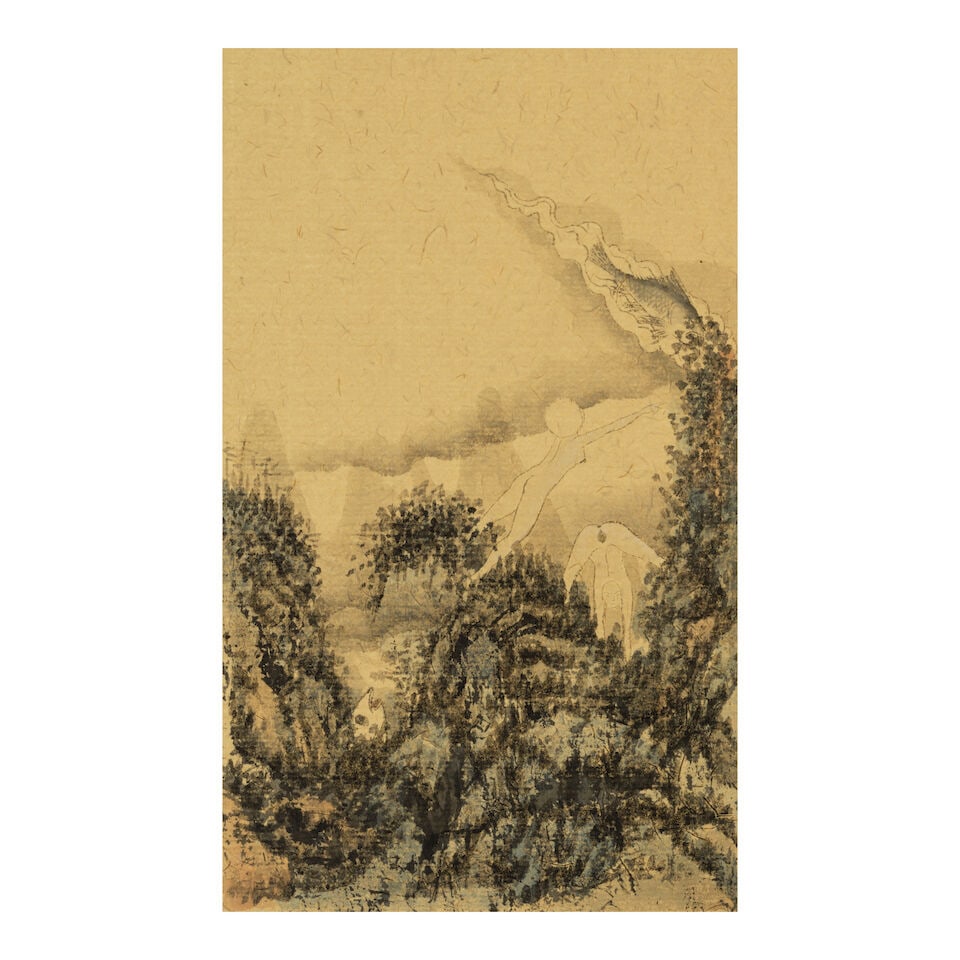 CHAI YIMING (BORN 1965) Mythological Nudes in Landscapes, 1986 - 4