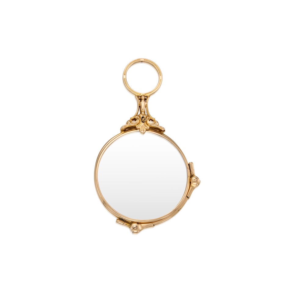 ANTIQUE 14K GOLD LORGNETTE - 2