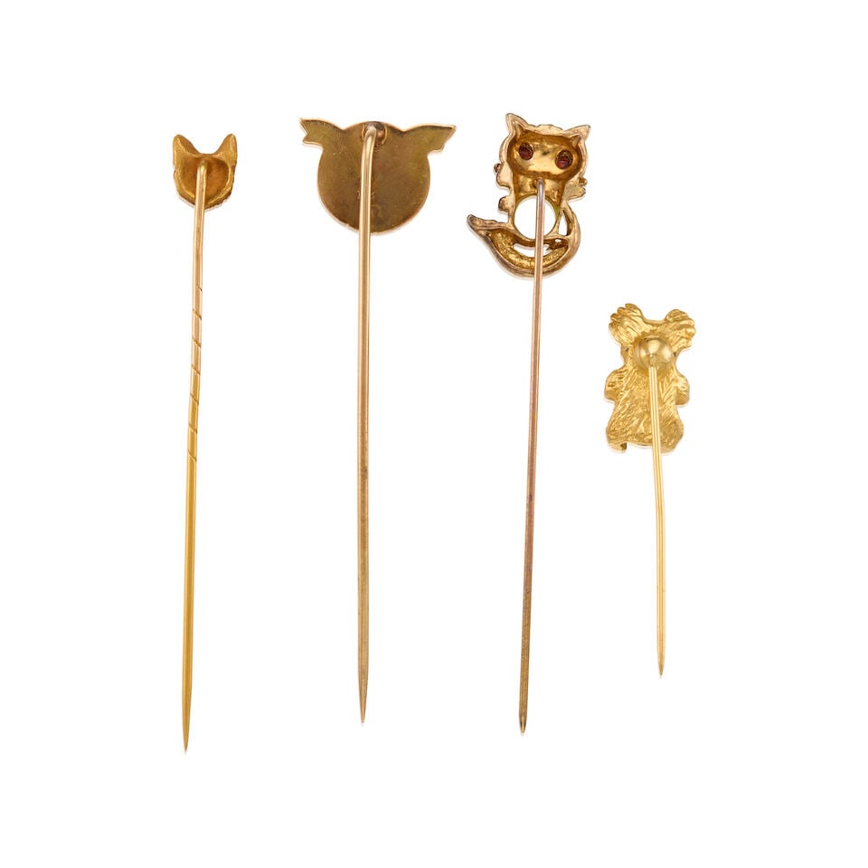 ANTIQUE GROUP OF STICKPINS - 2