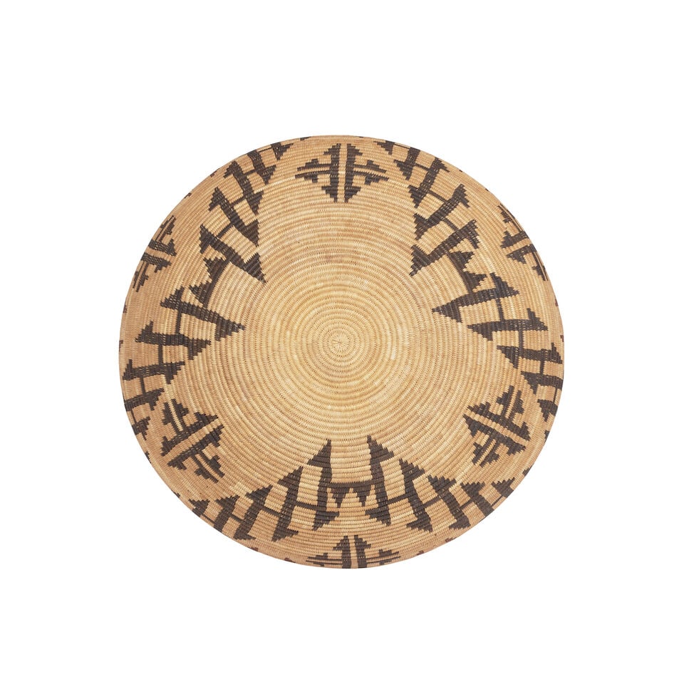 A Nellie Jameson Washington, Mono Lake Paiute (Kuzedika) polychrome basket - 3