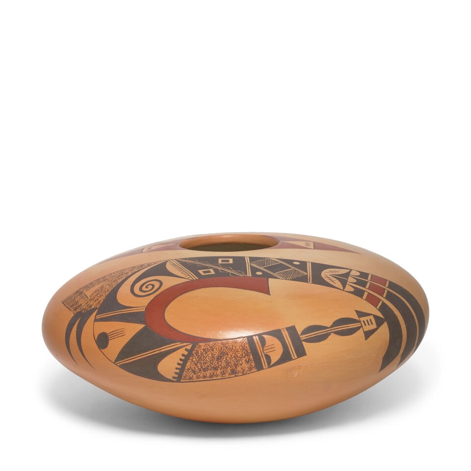 A Dextra Quotskuyva Nampeyo polychrome jar - 3