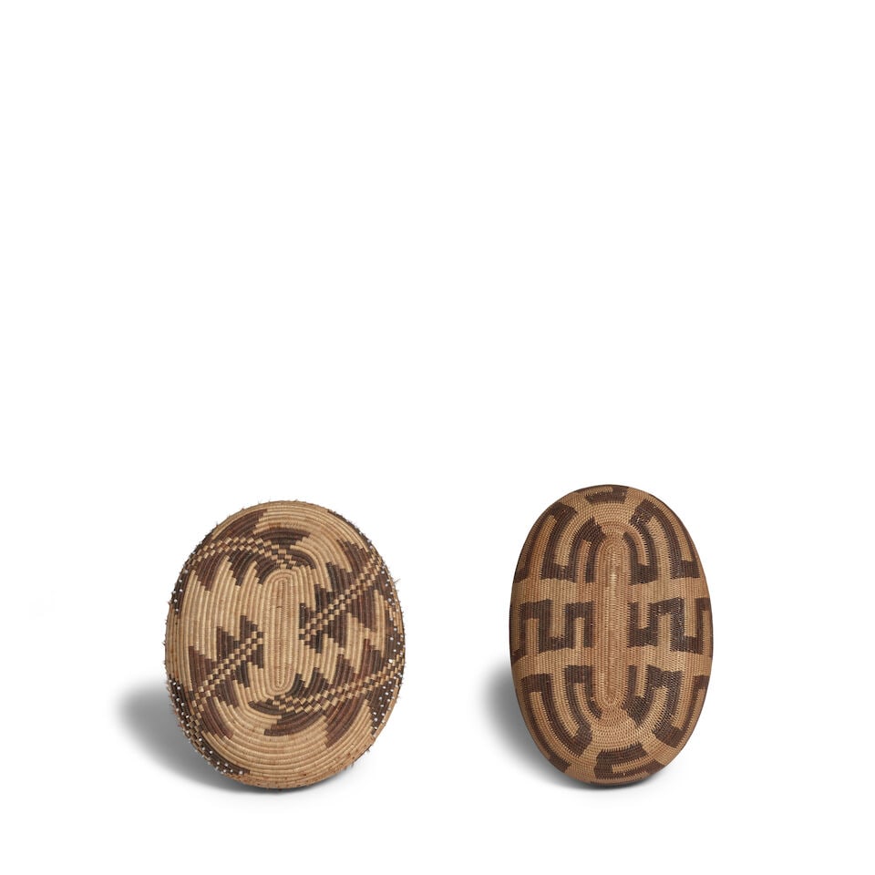 Two Pomo oval baskets - 2