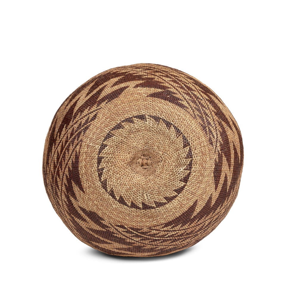 A Pomo polychrome basket - 2