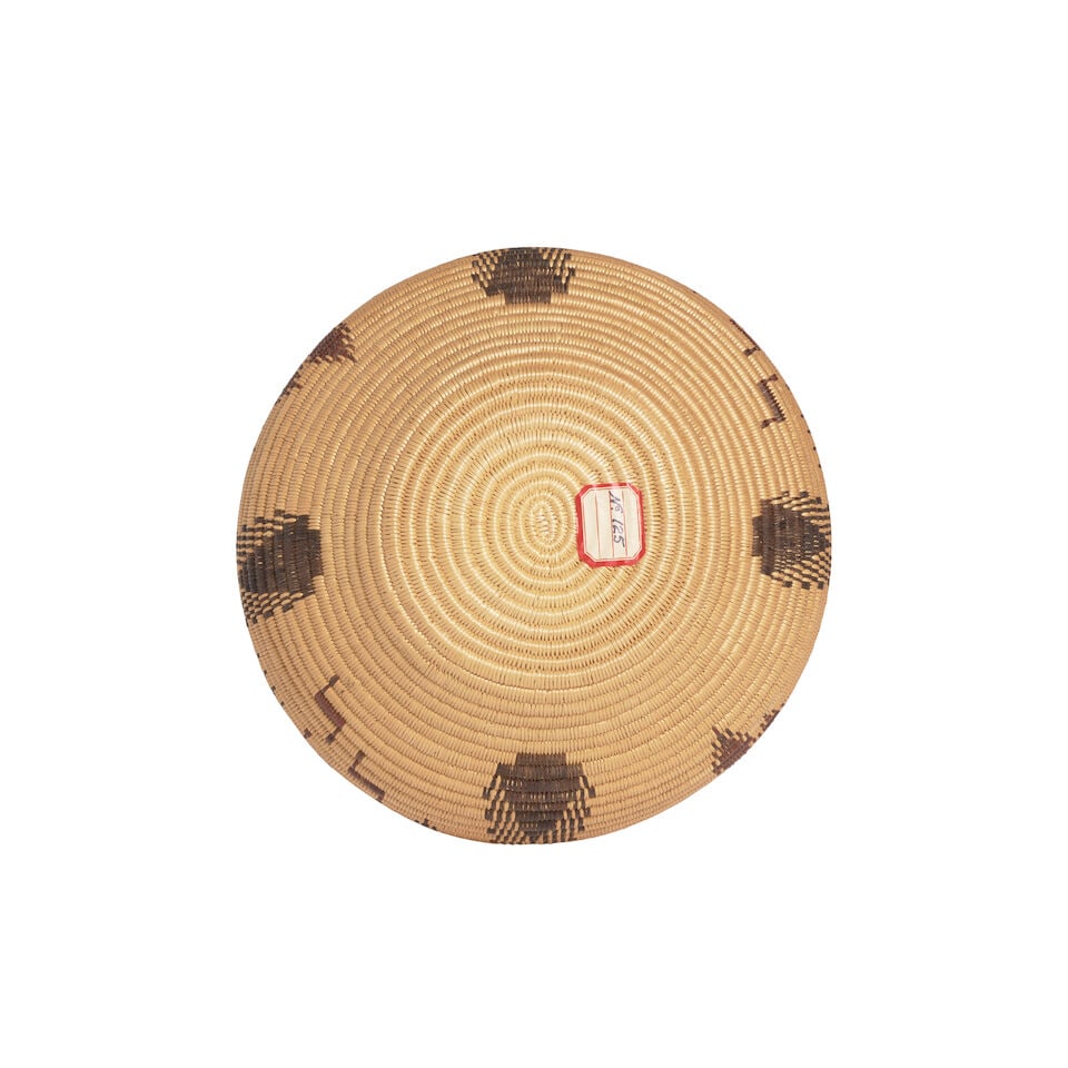 A Sarah Jim Mayo, Washoe degikup polychrome basket - 2