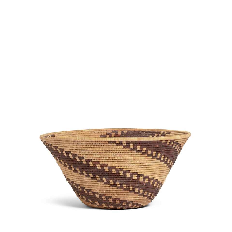 A Patwin basket, attributed to Molly Wright - 2