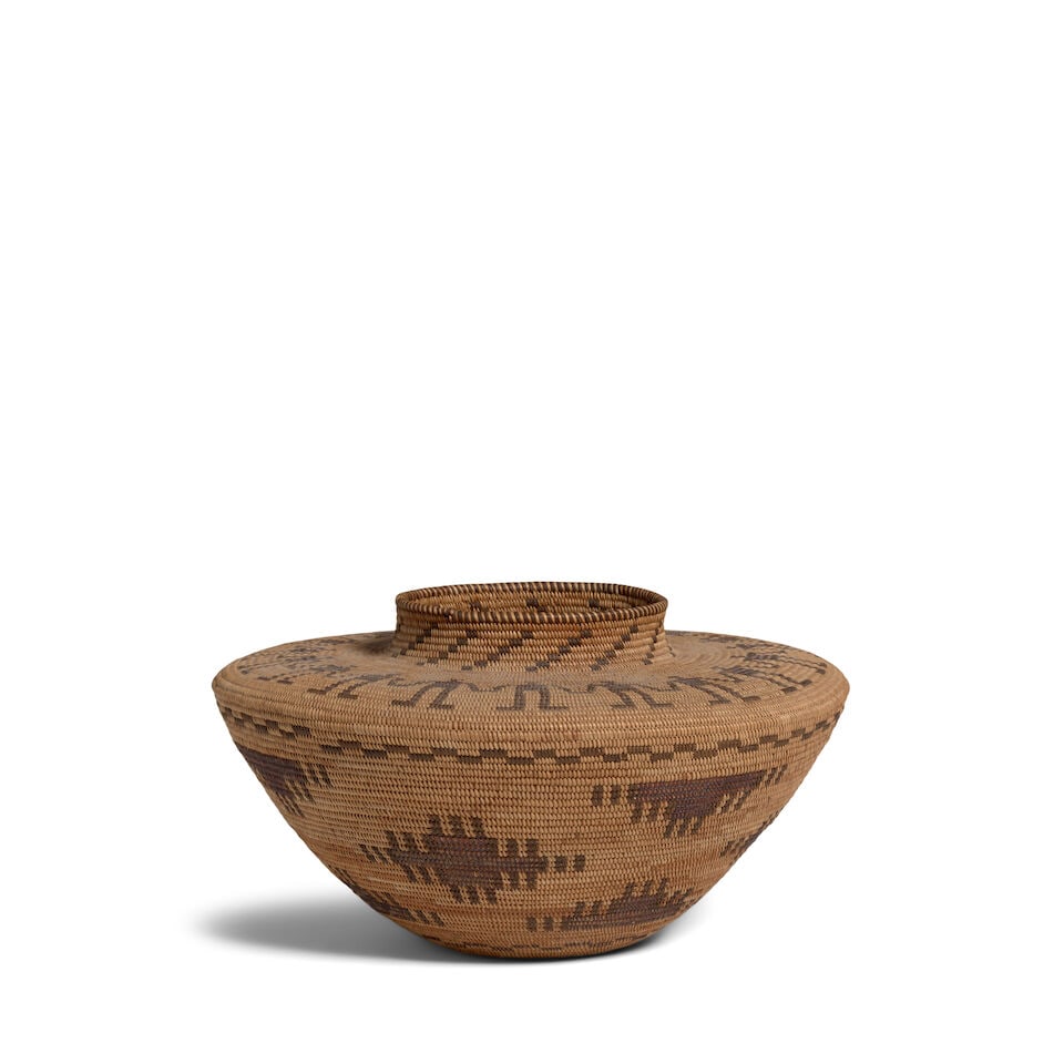 A Louisa (Lasyeh) Francisco (Mrs. Dick Francisco), Bancalache Yokuts polychrome bottleneck Frien... - 3