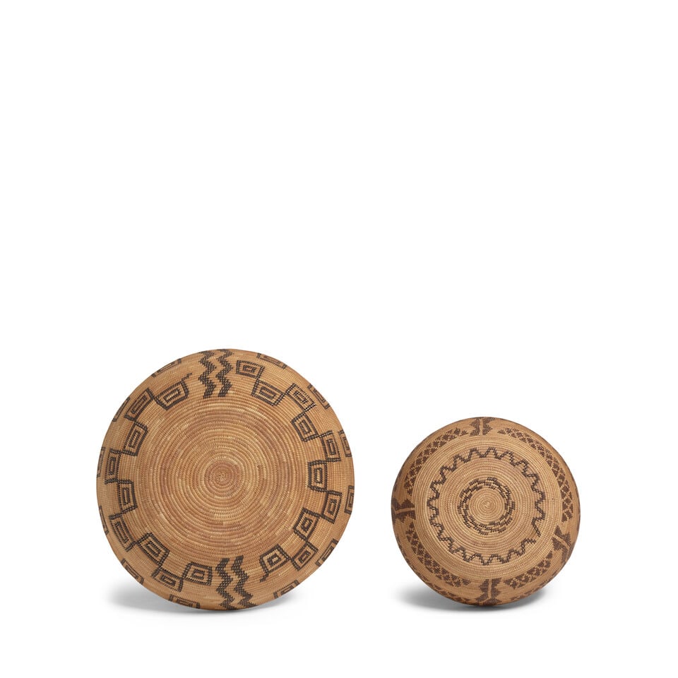 Two Western Mono bottleneck baskets - 2