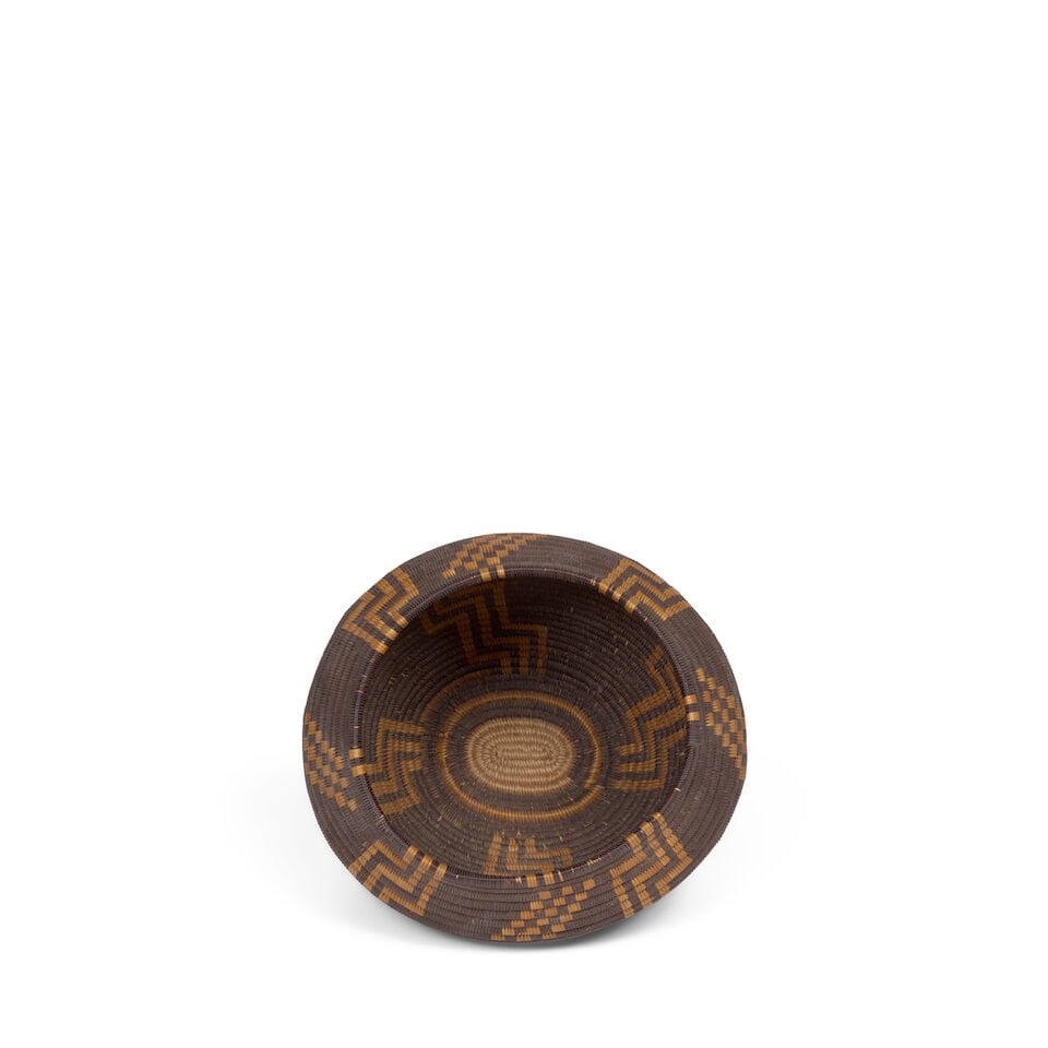 A Panamint Shoshone (Timbisha) ovoid negative basket - 2